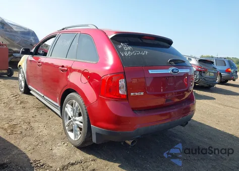 2013 Ford Edge Limited z USA, uszkodzony, nr VIN 2FMDK3K98DBB52567